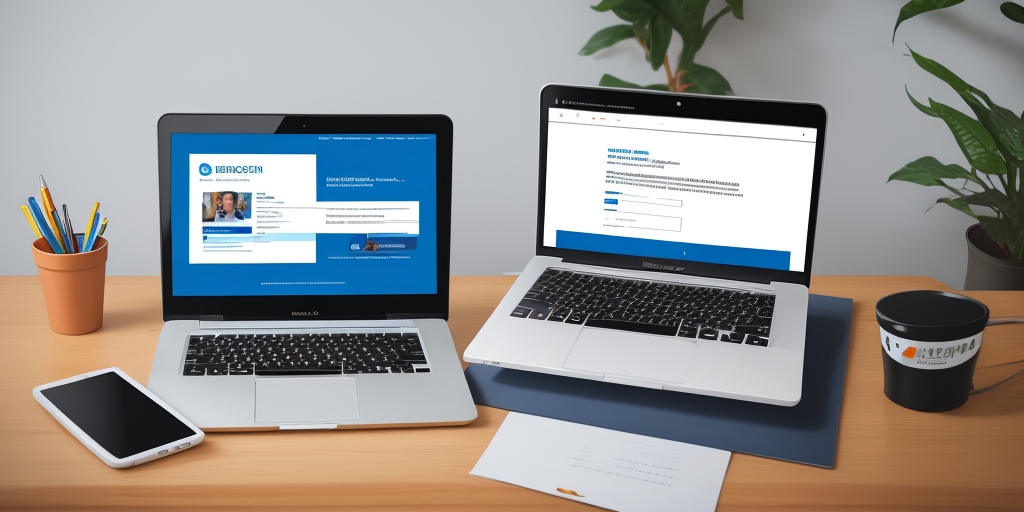 SME business owner confidently building professional website on laptop without developer assistance