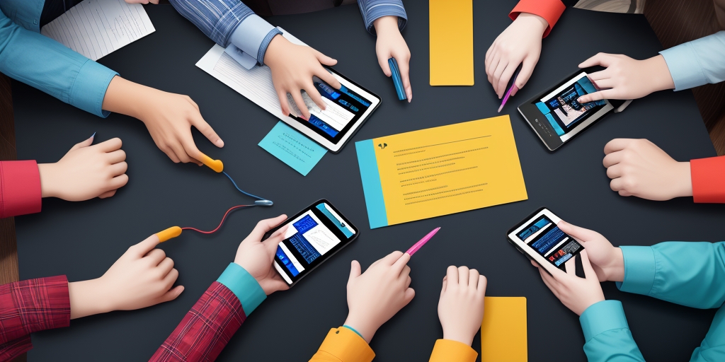 Diverse Canadian business team collaborating on app design using no-code platform without technical expertise